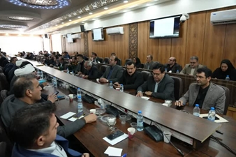 تشکیل جلسه شورای پدافند استان لرستان با حضور سردار قمی معاون سازمان پدافند غیرعامل کشور